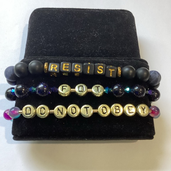 Protest Resist Beaded Bracelets Set - Picture 1 of 6